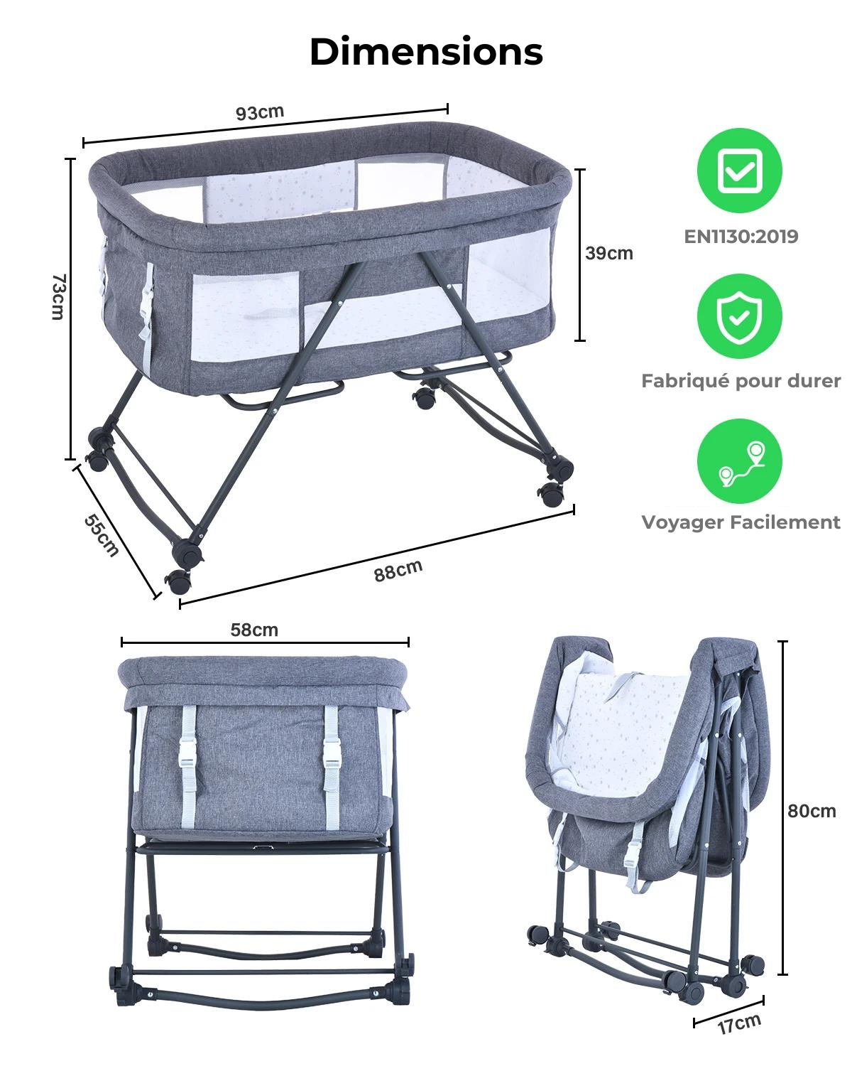 Berceau Convertible Grab-and-Go