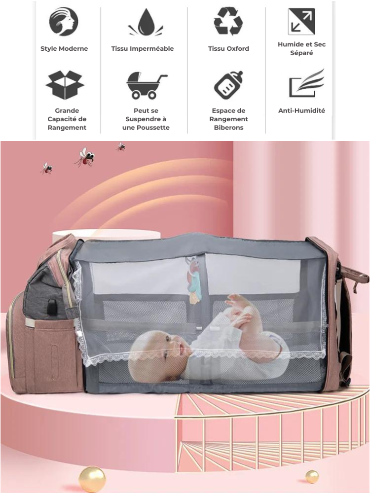 Sac à Dos à Langer 3 en 1