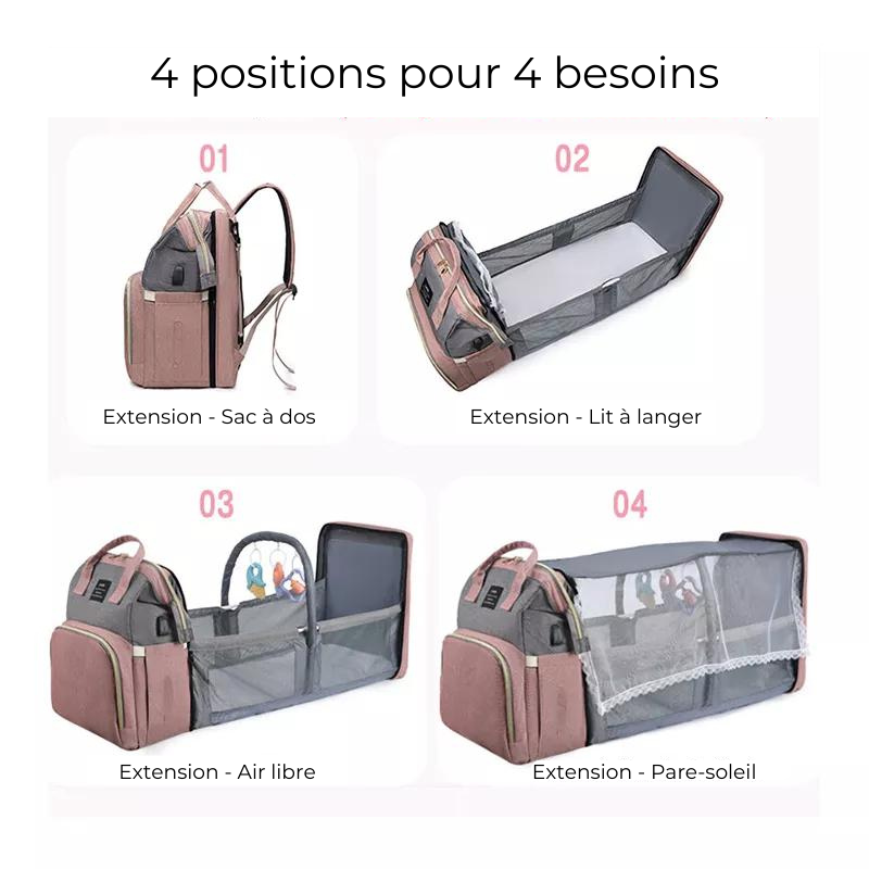 Sac à Dos à Langer 3 en 1