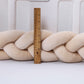 Tour de lit tressé - Beige sable
